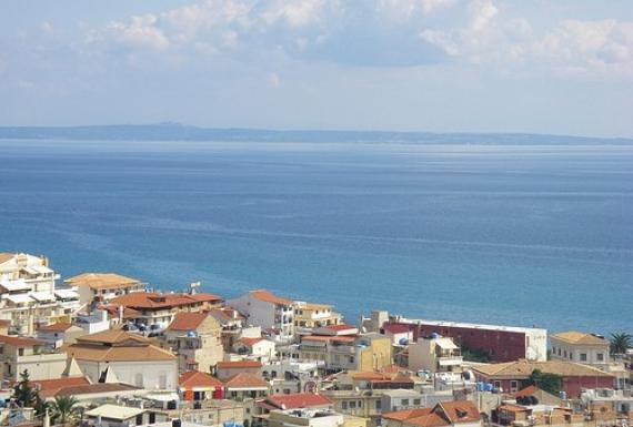 'view from Zakynthos castle' - Zante